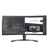 Monitor Curbat LED SH LG 34WL75C, 34 inci, 3440 x 1440p, Panel IPS, Grad B